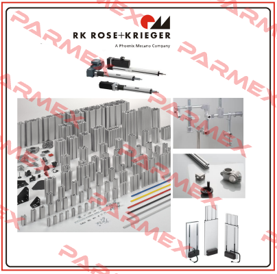 4816702 FLANSCHLEISTE F-40-L + G-40 KOMPLETT AN S/F-40 RK Rose+Krieger
