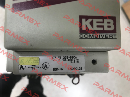 LAIPPLE KEB-07.F5.G3B-6B0A obsolete, another modell: 07F5C3B-0B0A price