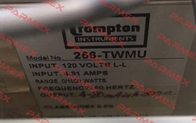 CROMPTON INSTRUMENTS (TE Connectivity)-256-TWMU(W)price
