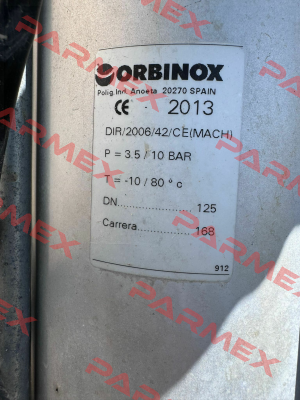 Orbinox-DIR/2006/42/CE(MACH) DN 125price