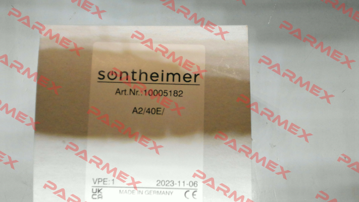 A2/40E // 10005182 Sontheimer
