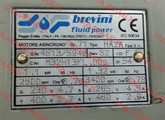 M32HY3FL.000 Brevini