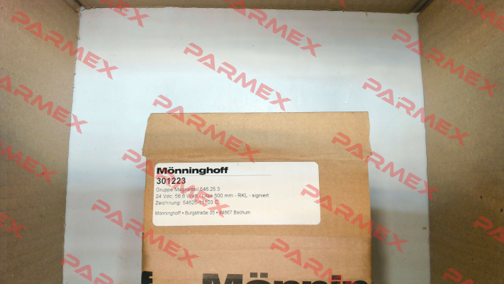 301223 / TYPE 546.25.3 (24 VDC) Monninghoff