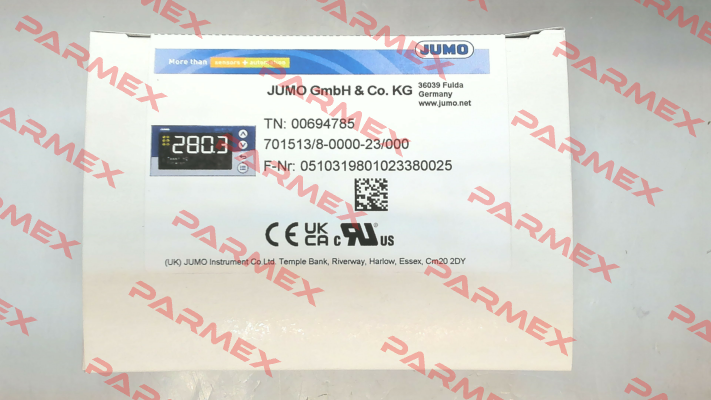 p/n: 694785, Type: 701513/8-0000-23/000 Jumo