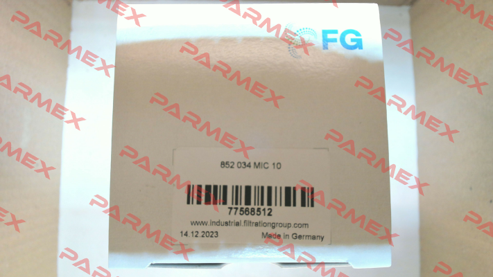 852 034 MIC10 NBR / PN: 77568512 / F-21810186 MAHLE