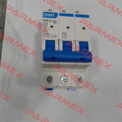 NXB-63 D16 3P+N 400V 6000A 50Hz Chint