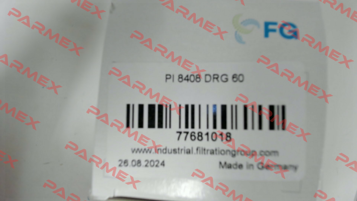 p/n: 77681018; Type: PI 8408 DRG 60 MAHLE