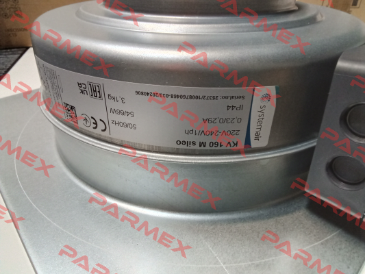 25372 KV 160M sileo Systemair