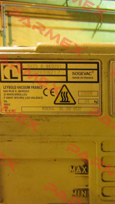 SV 25 B  Leybold