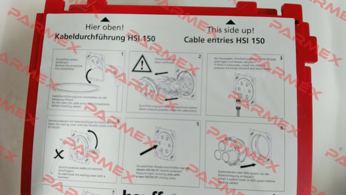 HSI150 1x1 K/100 (3030303428) HAUFF-TECHNIK
