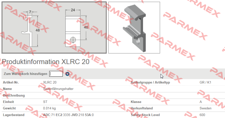 XLRC 20 FlexLink