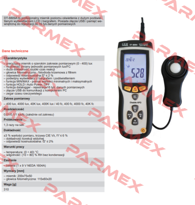 DT-8809A Cem