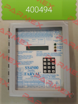 SS4500  obsolete replaced by SC400  Bijur Delimon