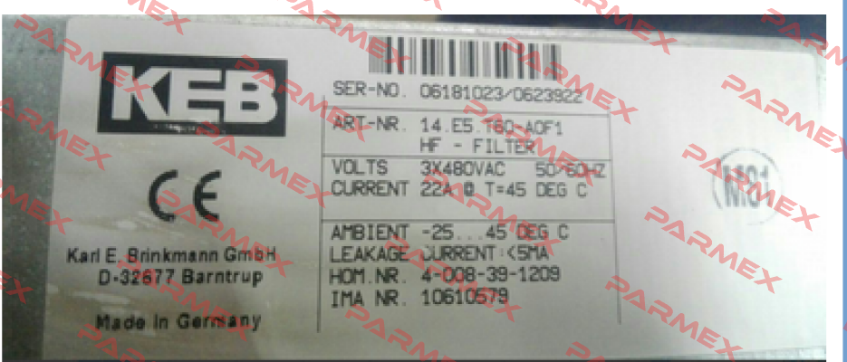 14.E5.T60-A0F1  LAIPPLE KEB