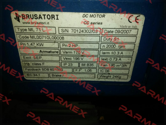 ML00710L00008  Brusatori