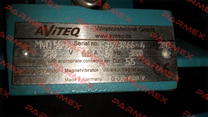 MVD50-4 13 FED.  230V 50HZ   Aviteq