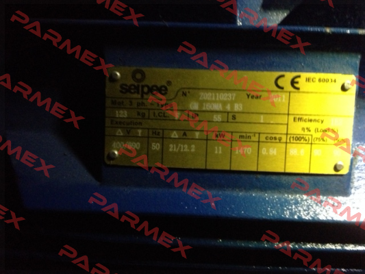 HB3 160M 4 400-50 B3  SEIPEE