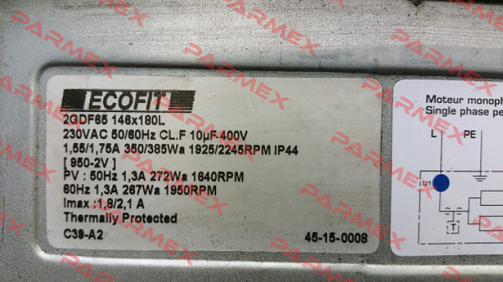 2GDF65 146x180L Ecofit
