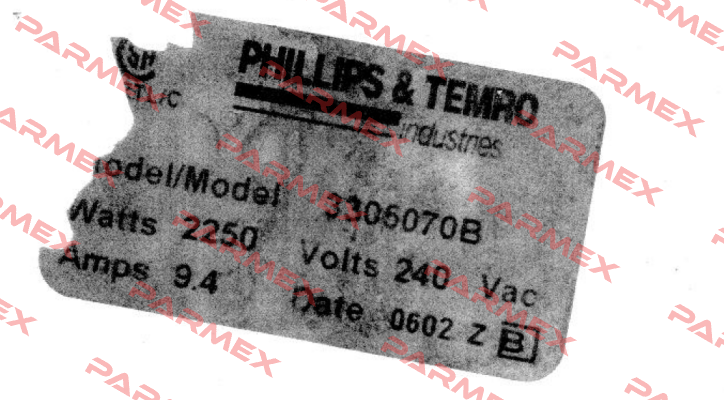 3305070B Phillips-Temro