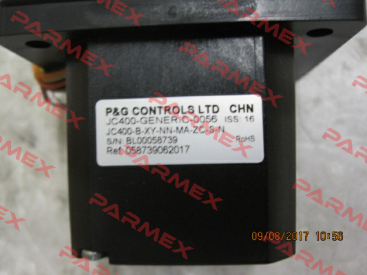 I-JC400-B-XY-NN-/-MA-ZC-S-N (JC400-GENERIC-0056) P-Q Controls