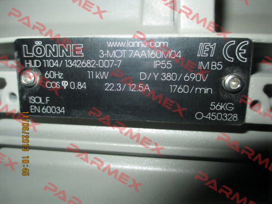 3-MOT 7AA160M04  Lönne