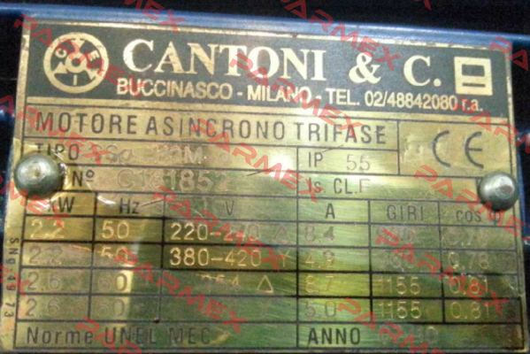 2SIE 112M-6  Cantoni