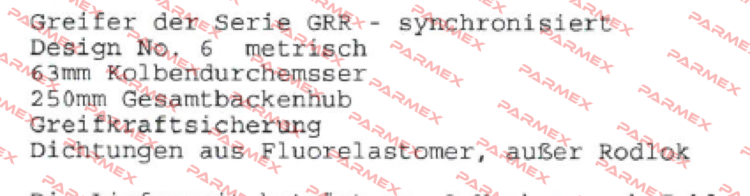 GRR12-6-63X250-H47-V1 Phd