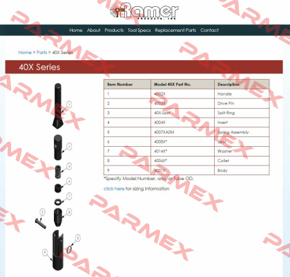 RR 4008 (4008X-5) Ramer Products