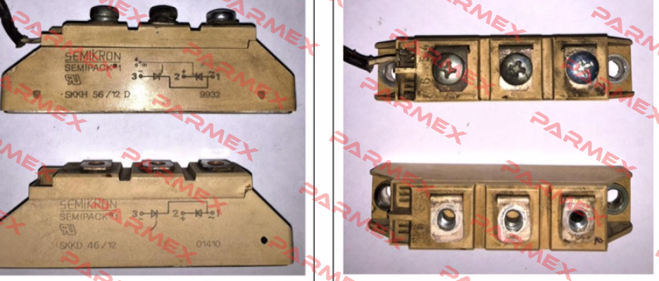 SKKH 56/12D obsolete/alternative SKKH 57/12 E or SKKH 106/12 E  Semikron