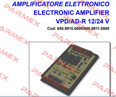 VPD/AD-R 12V  Brevini