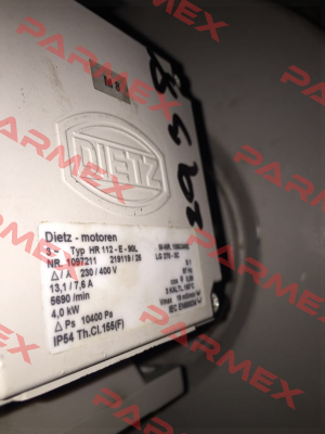 HR112-E-90L OEM for Rieter Ingolstadt GmbH  Dietz-Motoren