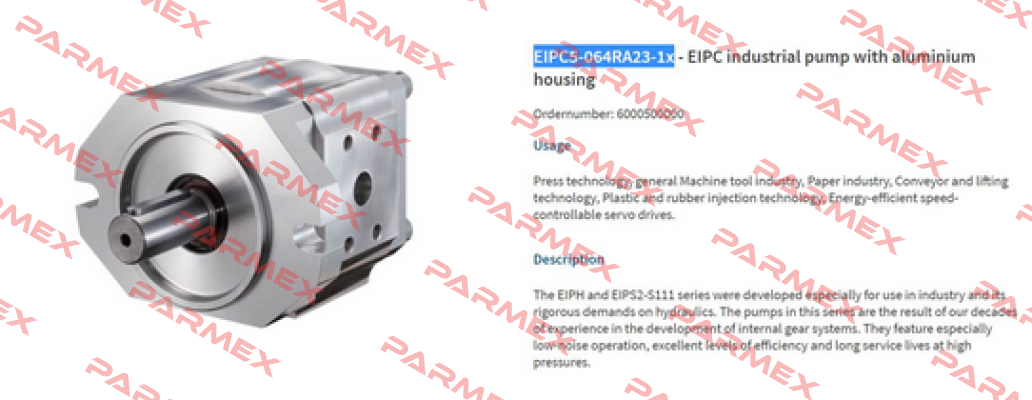 EIPC5-064RA23-1X Eckerle