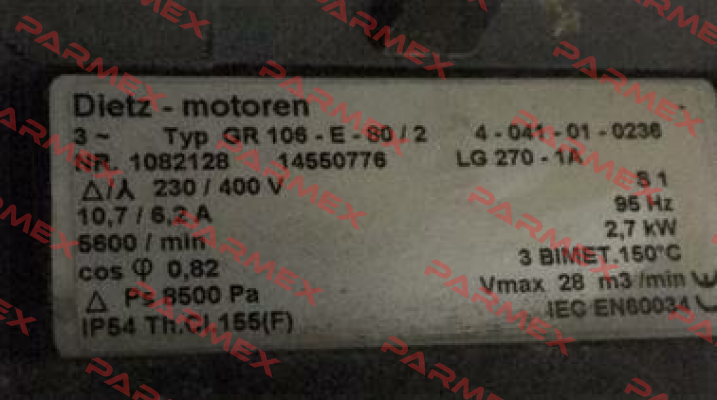 OR 108-E-80/2 Dietz-Motoren