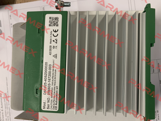 SCR CD3000S 1PH/25A/-/480V/NO/SSR/ZC/NF/EM  (new code DS102540SZ000020) CD AUTOMATION