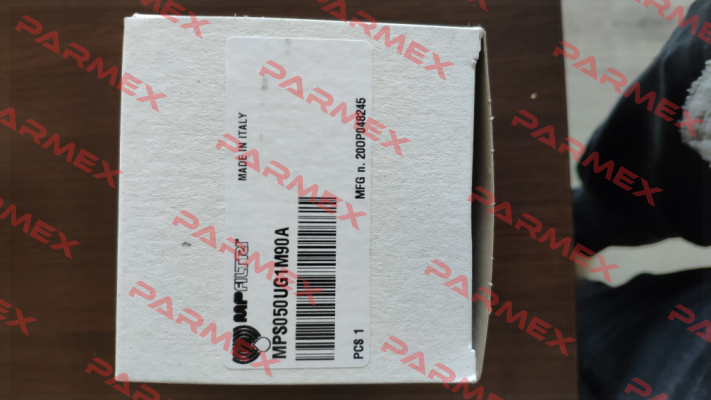 P/N: 20153 Type: MPS-050-U-G1-M90-A MP Filtri