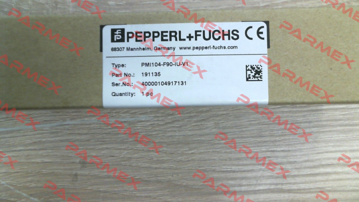p/n: 191135, Type: PMI104-F90-IU-V1 Pepperl-Fuchs