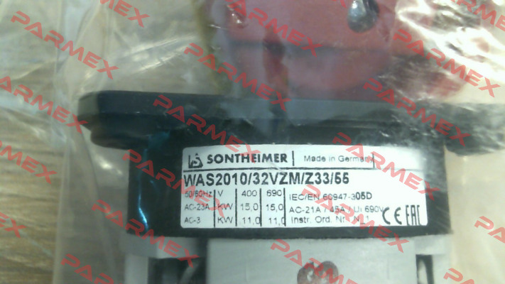 10003061 - WAS2010/32VZM/Z33/55 Sontheimer