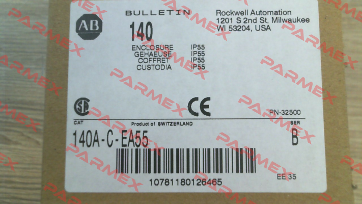 140A-C-EA55 Allen Bradley (Rockwell)
