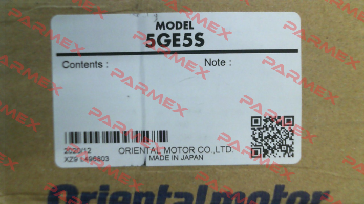 5GE5S Oriental Motor
