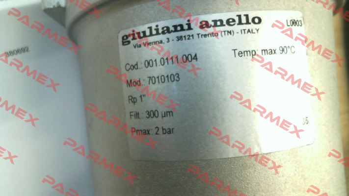 70101/03 (1320274) Giuliani Anello