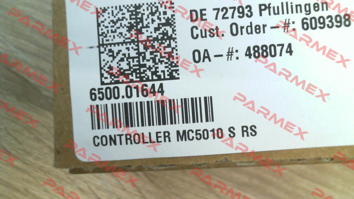 P/N: 6500.01644, Type: MC 5010 S RS Faulhaber