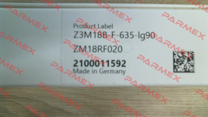 ZM18RF020 / Z3M18B-F-635-LG90 Z-LASER