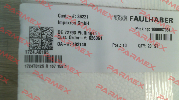 1724.A0195 Faulhaber