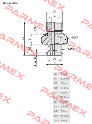P/N: 10.01.06.02490 Type: SC 040 G1/8-AG Schmalz