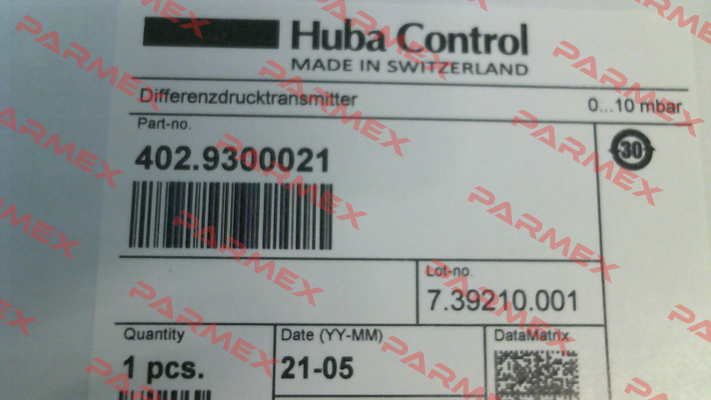 402.9300021 Huba Control