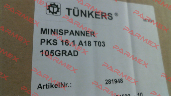 PKS 16.1 A18 T03 Tünkers