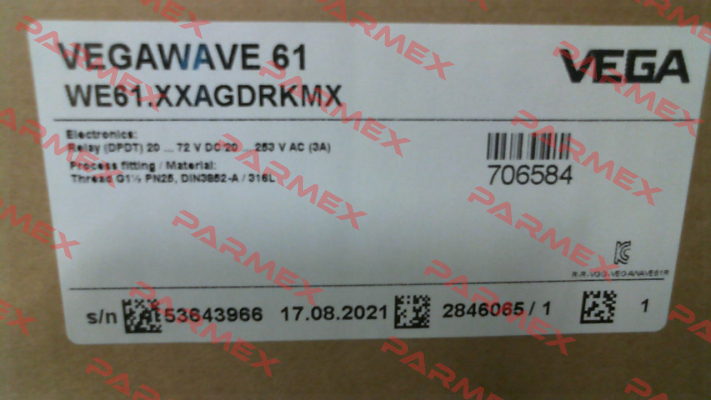 WE61.XXAGDRKMX / VEGAWAVE 61 Vega