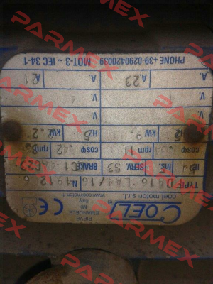 Magnetic brake for Type FDA 16 LA4/16  Coel
