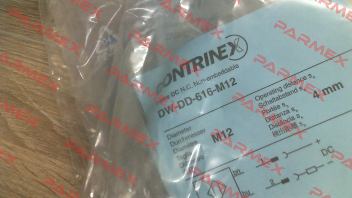 p/n: 220-820-063, Type: DW-DD-616-M12 Contrinex