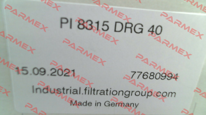 P/N: 77680994 Type: PI 8315 DRG 40 MAHLE